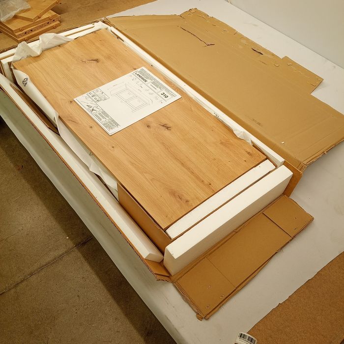 OUTLET Ławka Ebuy24 91 x 49 x 41 cm szary