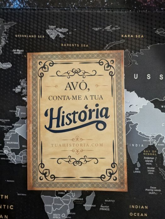 Livro Diario Avô Conta-me a Tua Historia Totalmente Novo