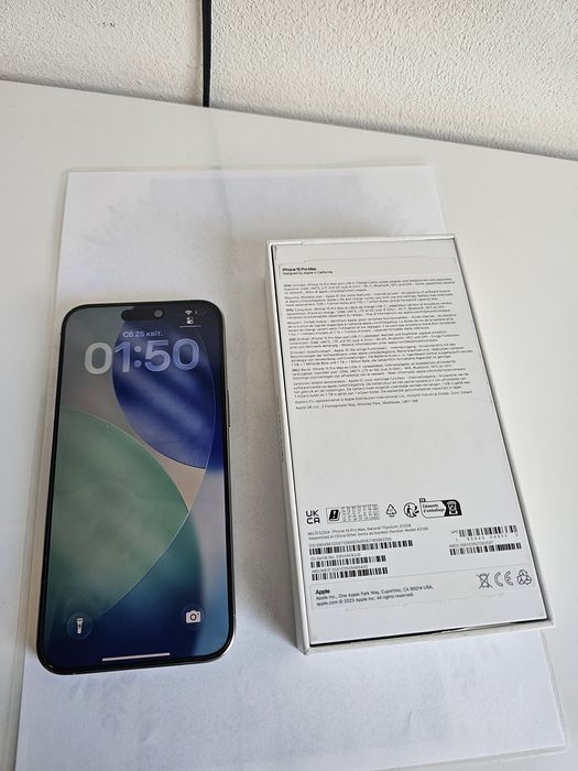 Iphone 15 pro max 256 Neverlock ідеальний стан