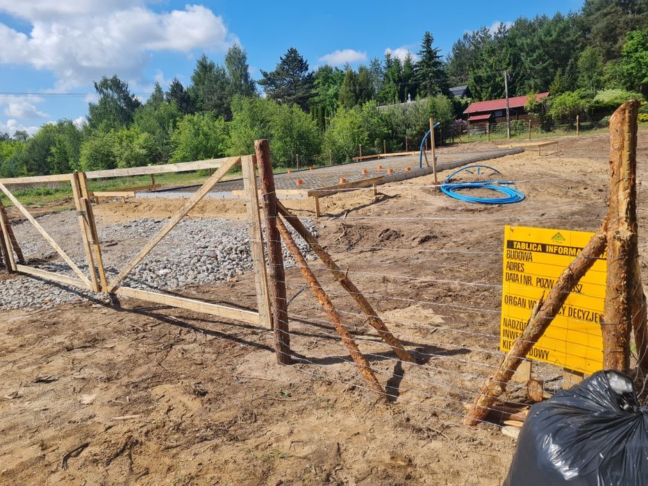 15zł - mb Ogrodzenie  na czas budowy tymczasowe  , budowlane ,leśne   wars