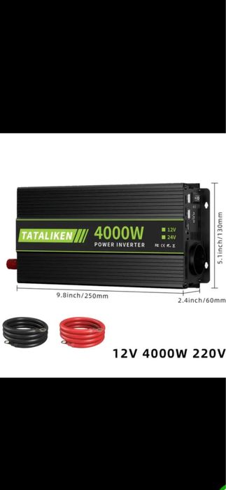 Інвертор 500/5000 w .Для дома,гаража.Достввка