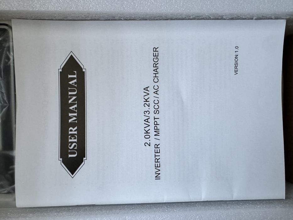 Продам інвектор MPPT SCC AC Charger 3.2KW/24V