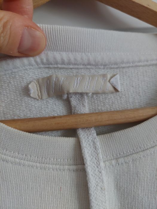 Bluza z nadrukiem biała M