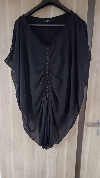 Tunika z tiulu Boho M