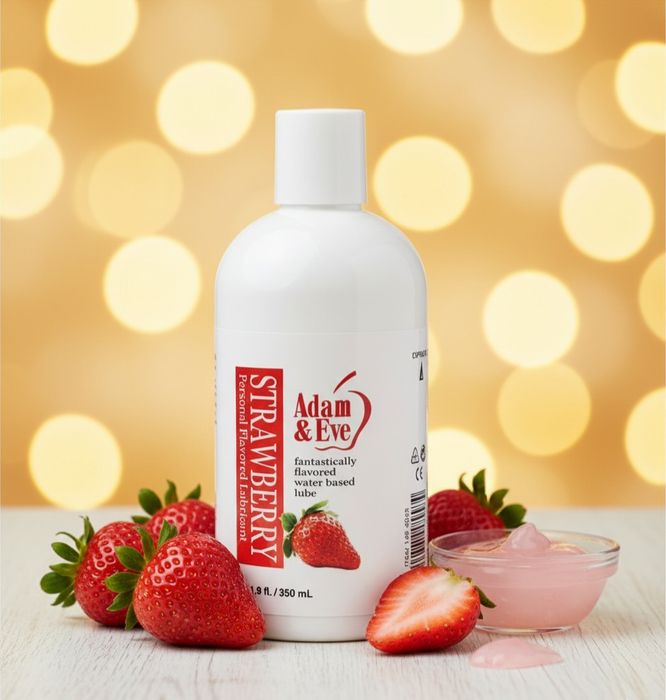 Лубрикант со вкусом Adam Eve 350ml. При купівлі 2шт., 3 в подарунок.