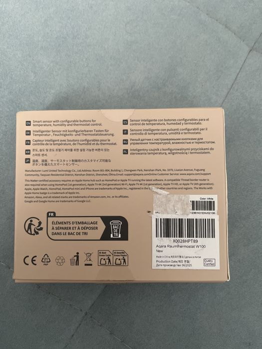 Aqara climate sensor w100