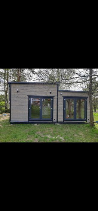 Domek drewniany szkieletowy 7x5 Kolumb