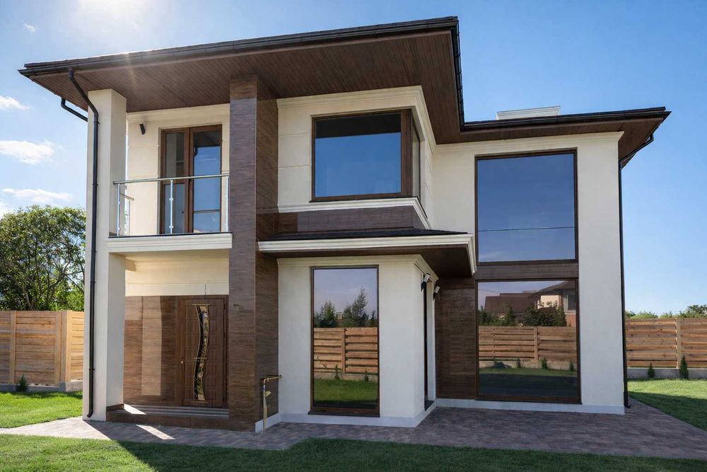 Продаж сучасного двоповерхового котеджу 185 м² 7 соток. 5 хв до ліцею