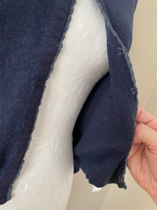 Wełniane eleganckie bolerko sweter z wełny premium Boden m/l