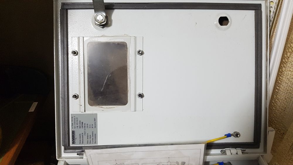 Щиток электрический в сборе.