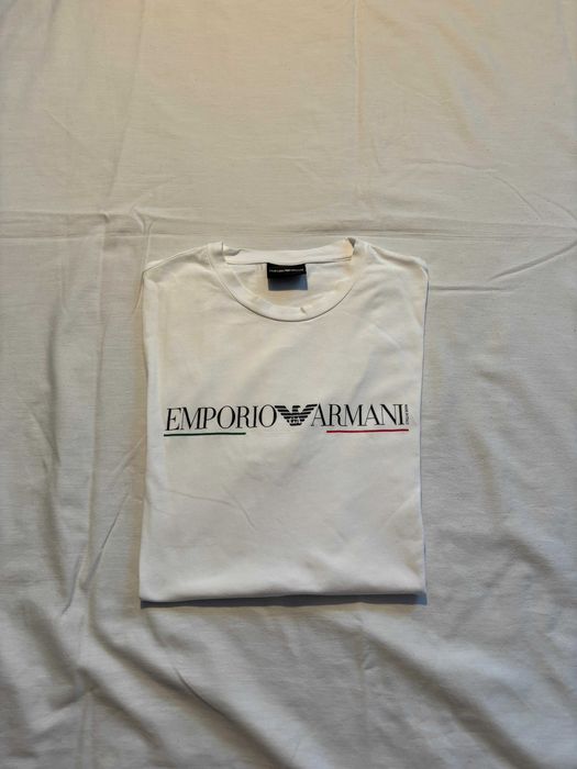 Emporio Armani White T-shirt for Men – Size M