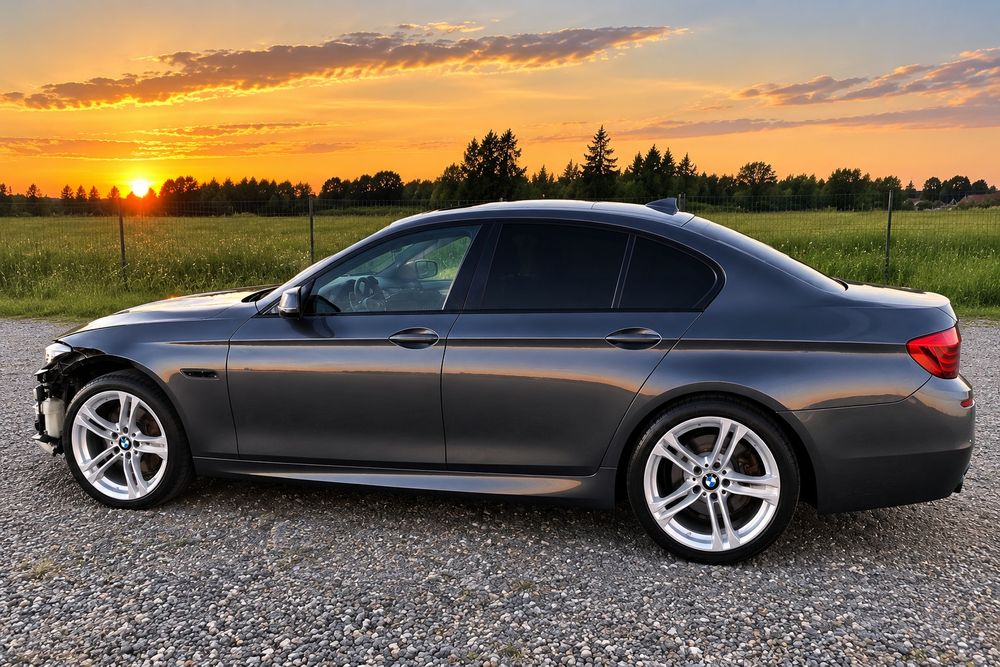 Bmw F10 Sedan M-Pakiet Shadowline B90 Silnik 520D B47D20A 184KM 2016r  100k przelotu