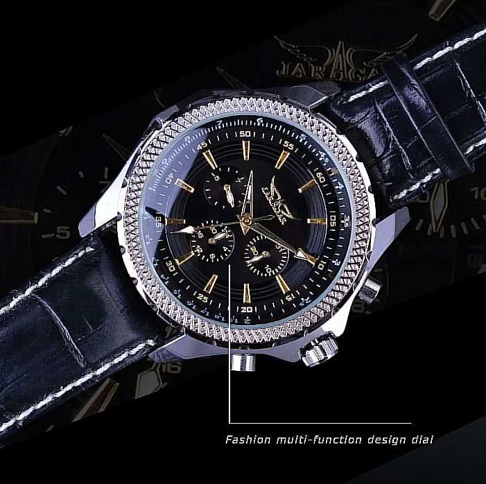 Biznesowy Zegarek Męski/JARAGAR/Automatyczny/