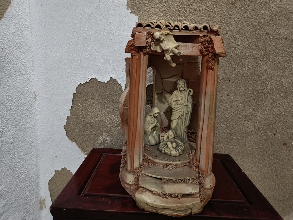 Presépio de barro