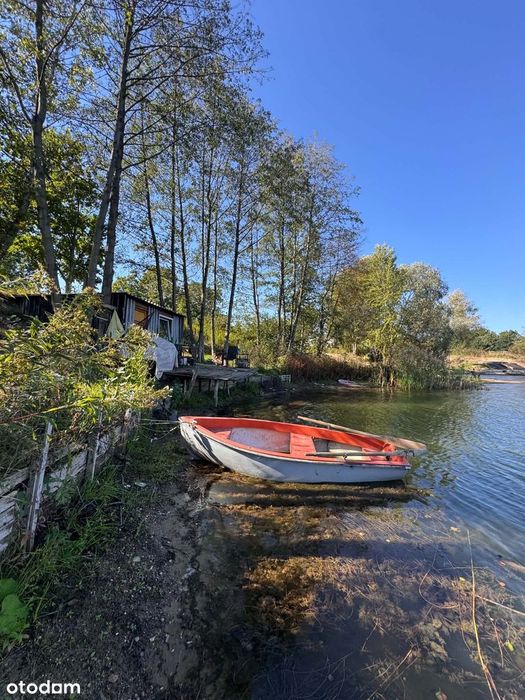 Działka nad jeziorem z własną linią brzegową - Malerzowice Wielkie