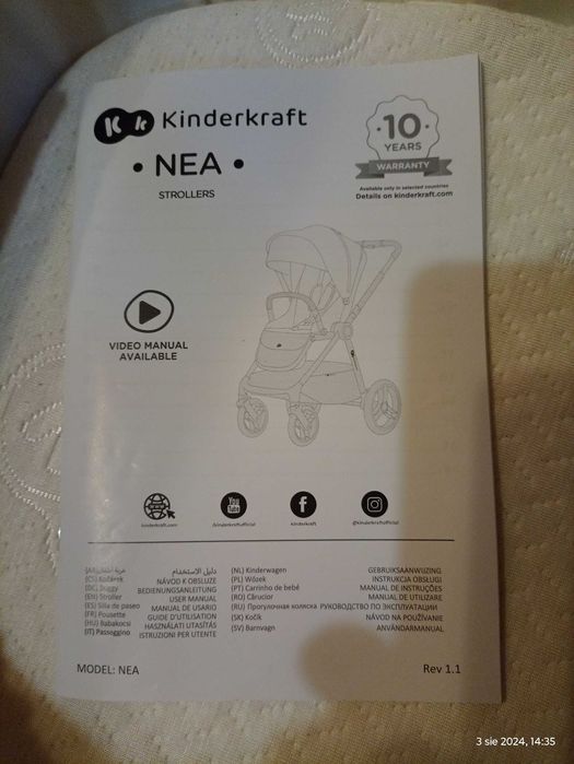 Kinderkraft Nea 2w1