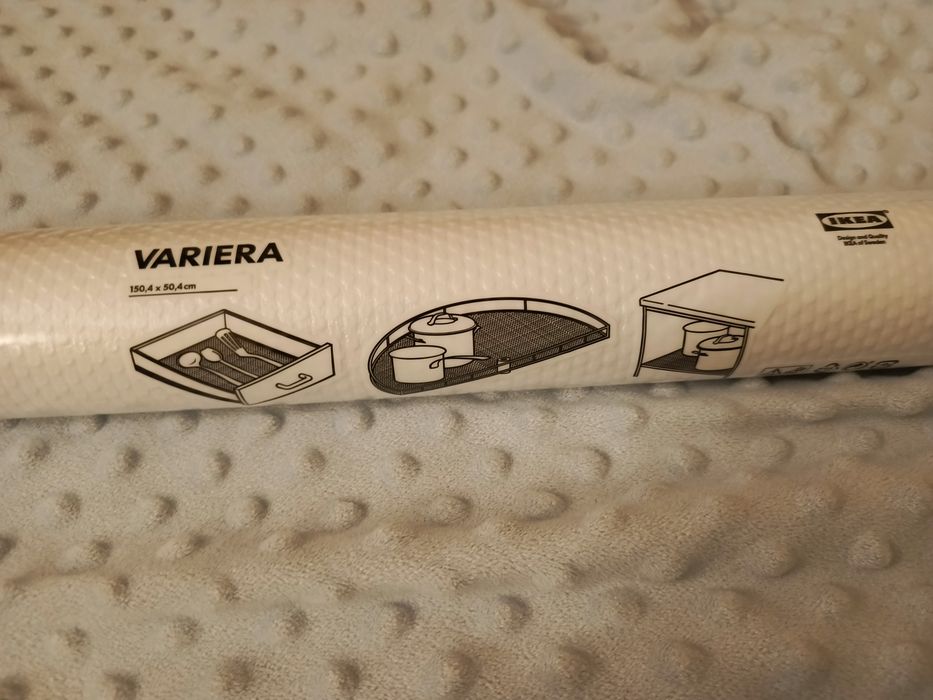 Variera mata Ikea biała do szuflad
