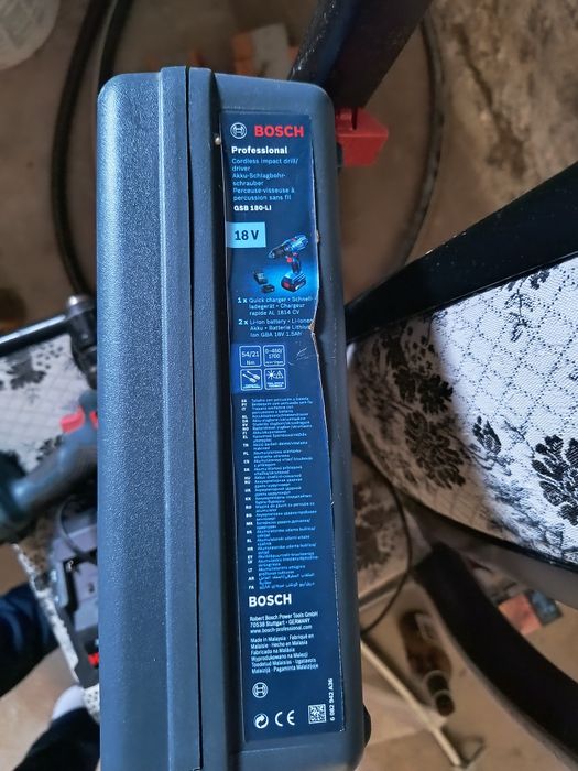 Wiertarko wkrętarka udarowa Bosch Professional GSB 180-LI