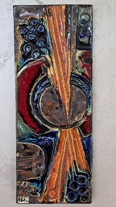 Plakietka ceramiczna Helmut Schaffenacker