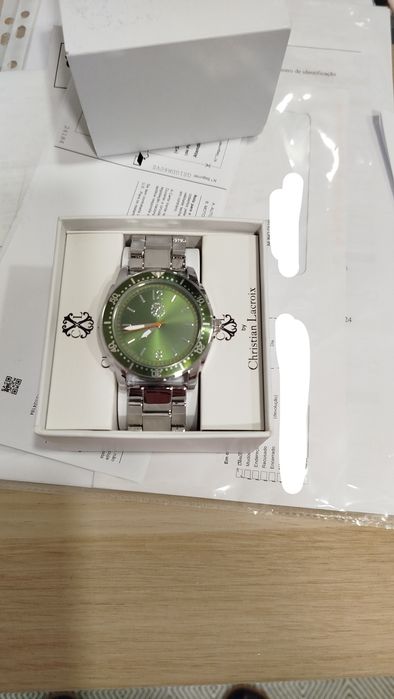 Relógio novo Christian Lacroix