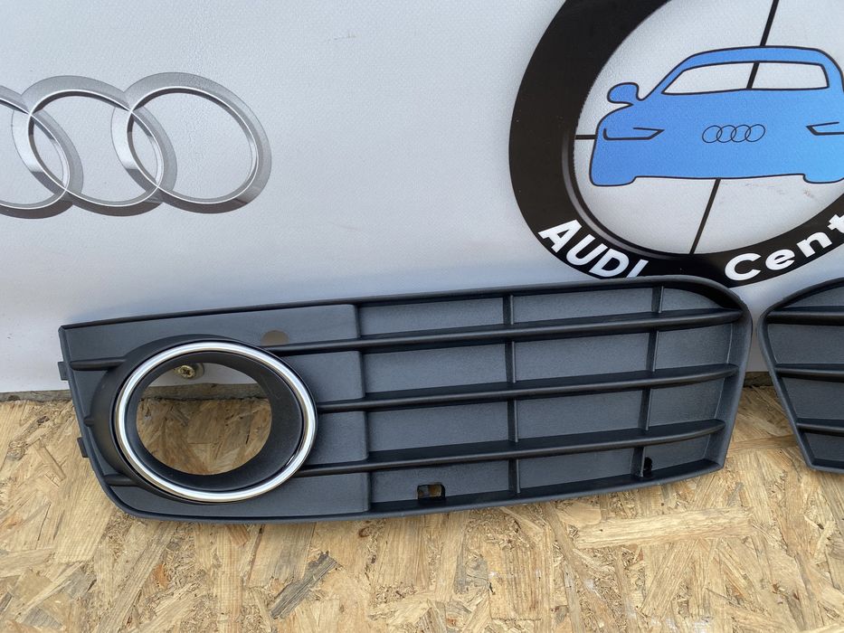 Audi A4 B8 решітки противотуманок ауді а4 б8 решітки бампера