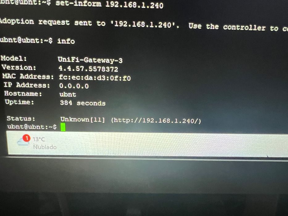 Ubiquiti Unifi USG - Gateway