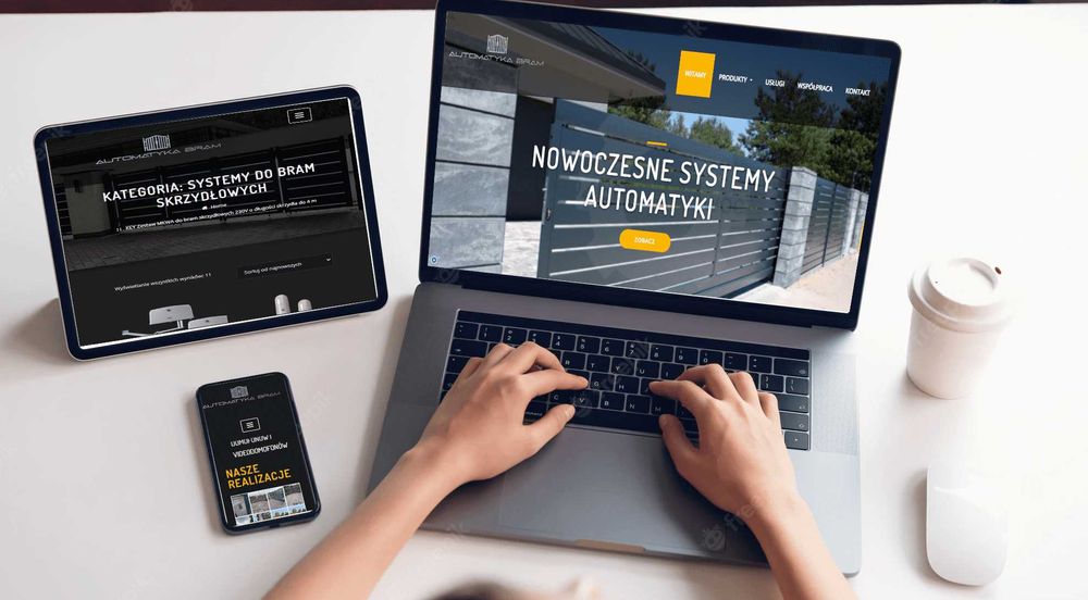 Strona, Sklep internetowy SHOPER,  Wordpress ,  WooCommerce, Presta