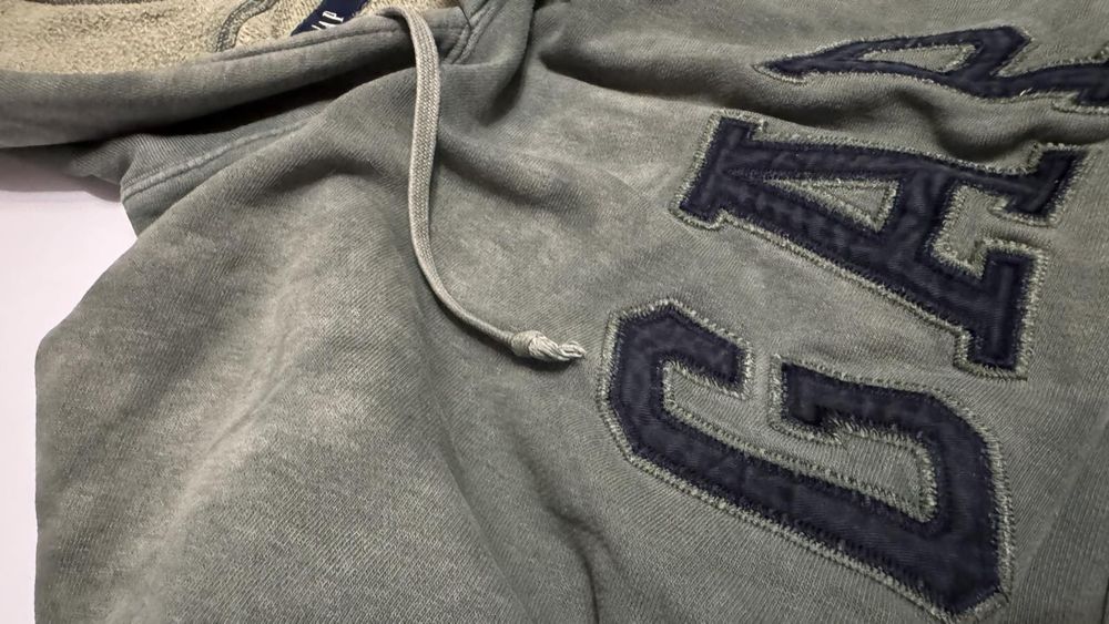 Вінтажне худі Gap Vintage Washed Green кофта оверсайз Геп оригінал M