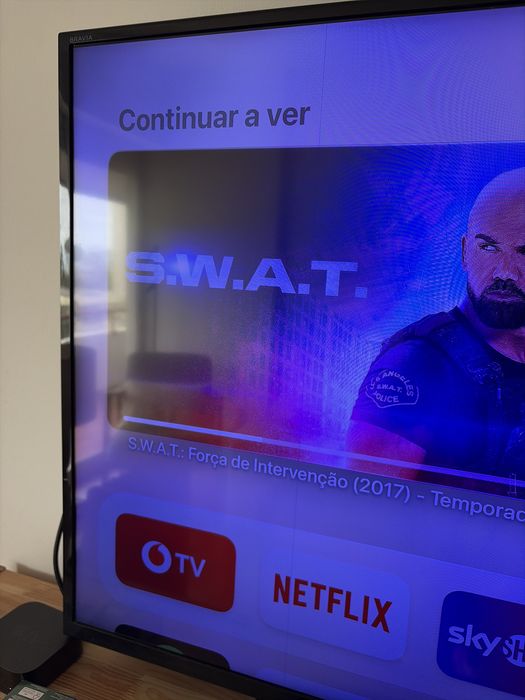 Sony 49” 4K – funcional com risco vertical no ecrã (ver fotos)