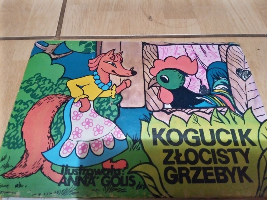 Książka bajki rozkładane PRL