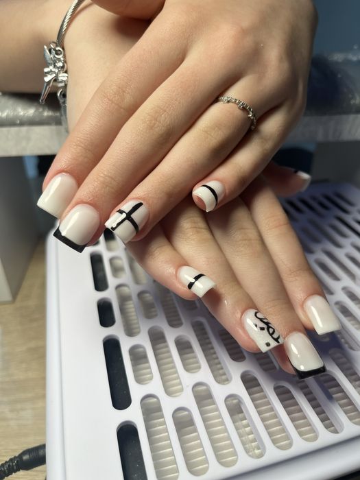 Маникюр наращивание Победа Днепр