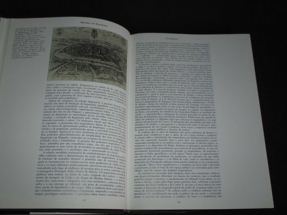 Livro História das Inquisições Francisco Bethencourt capa dura