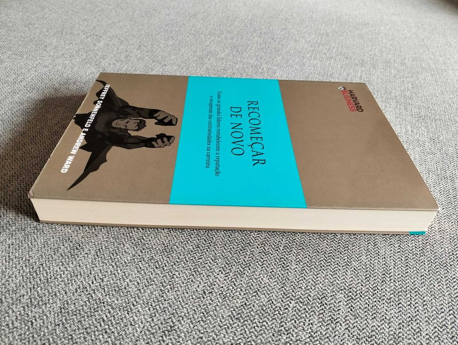 Livro "Recomeçar de novo" de Jeffrey Sonnenfeld & Andrew Ward
