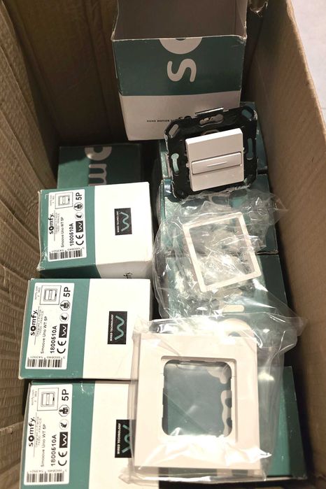 Somfy Przełącznik Smoove Uno Wt 5P pięciopozycyjny roletowy