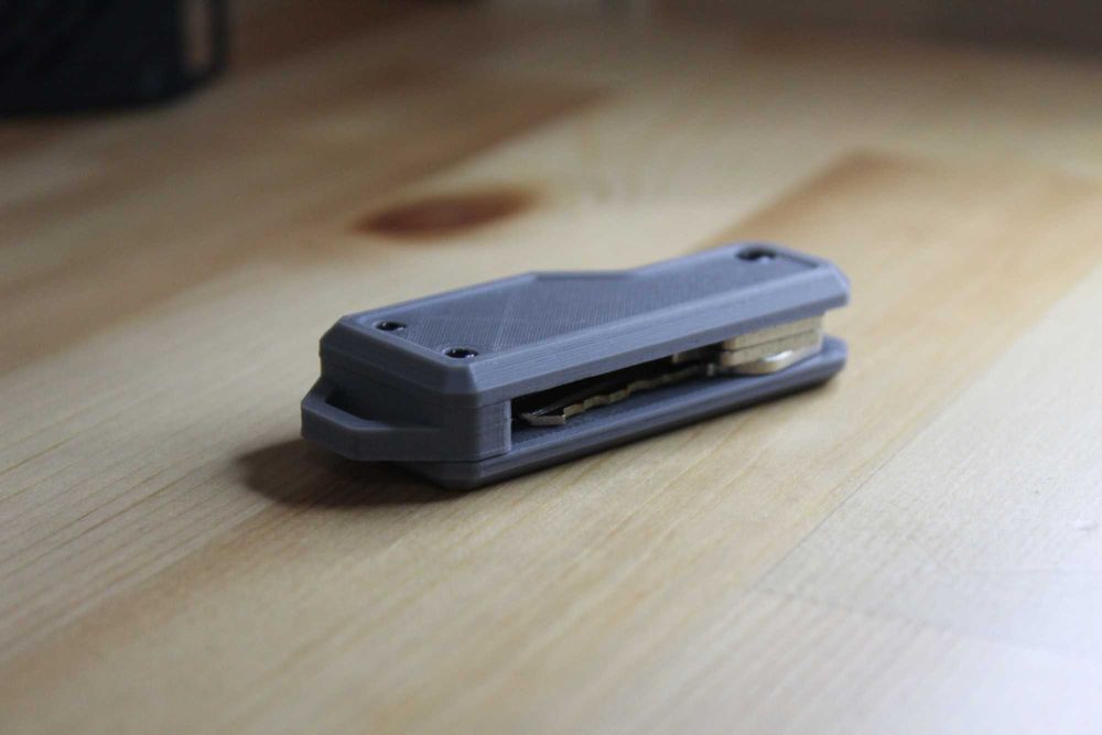 Organizador de chaves compacto e silencioso – impressão 3D, novo