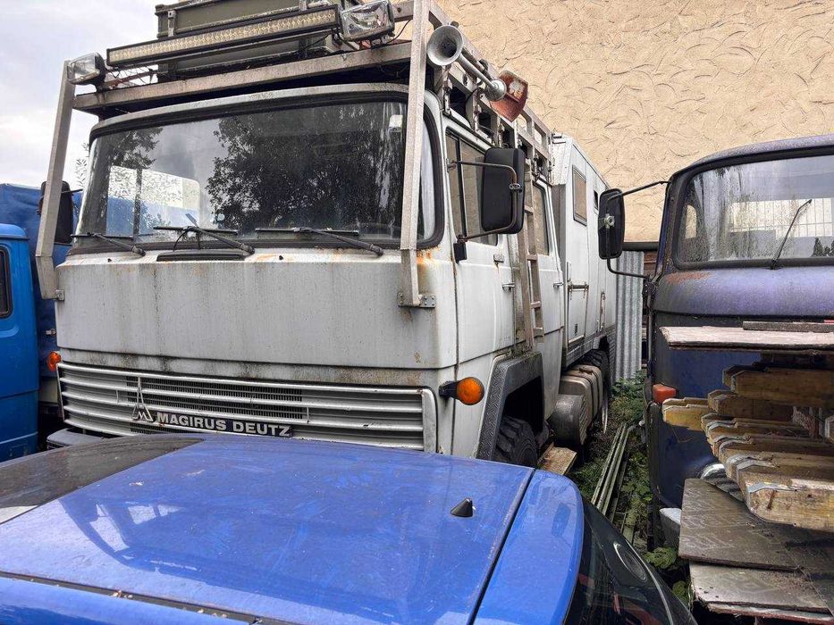 Продається Magirus-Deutz 170 D 11 (4x4) — проєкт під війскове призначення, евакуаційний авто,  автодім.                / кемпер