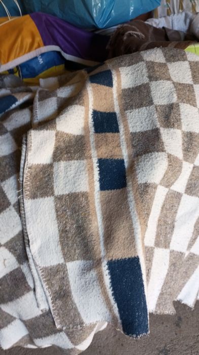 Cobertores antigos de lã