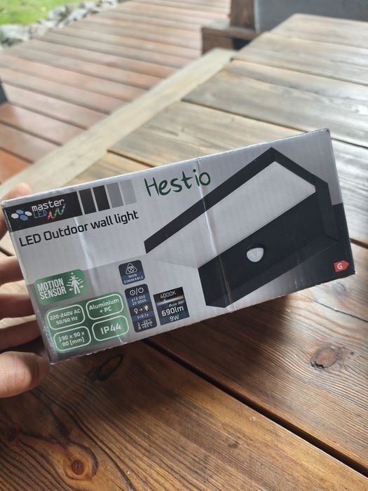 Kinkiet zewnętrzny Master LED 9W 4000K