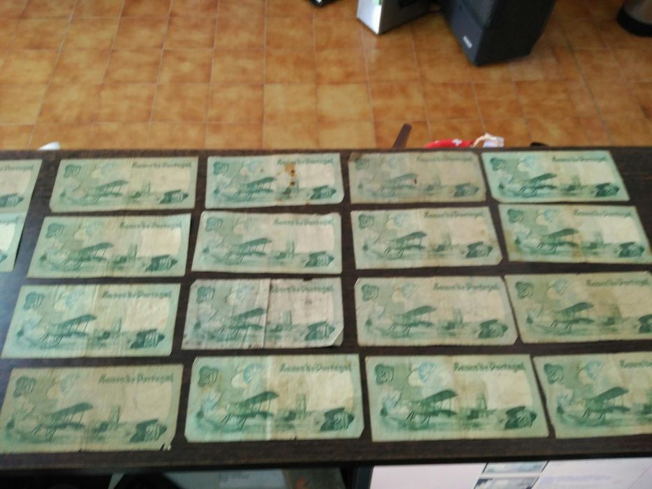 Notas de 20$00 - Oferta dos portes