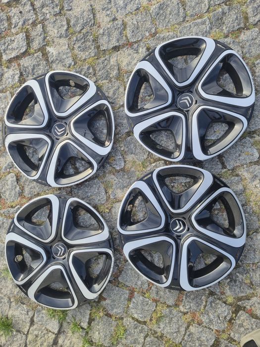 Citroën C3 Original Tampões Jantes 16" Babylone 98136874XY