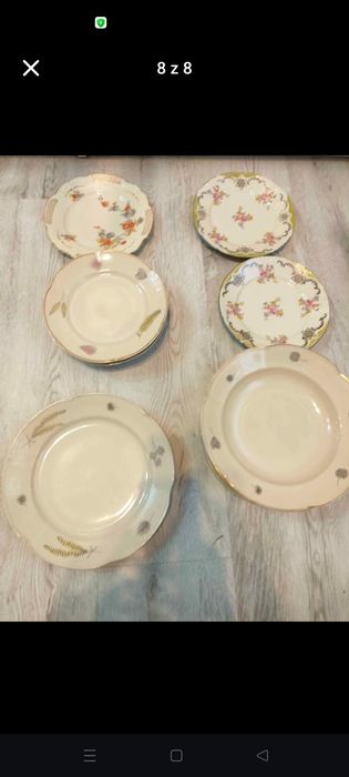 Fajna porcelana z PRL-u zestaw
