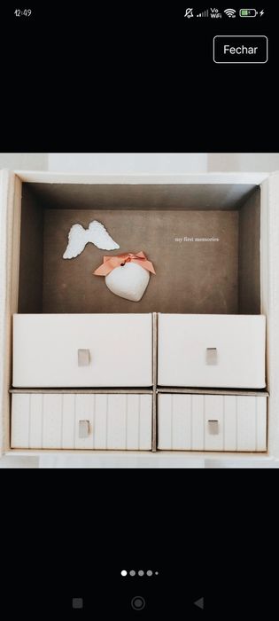 Caixa de memórias bebé Zara Home