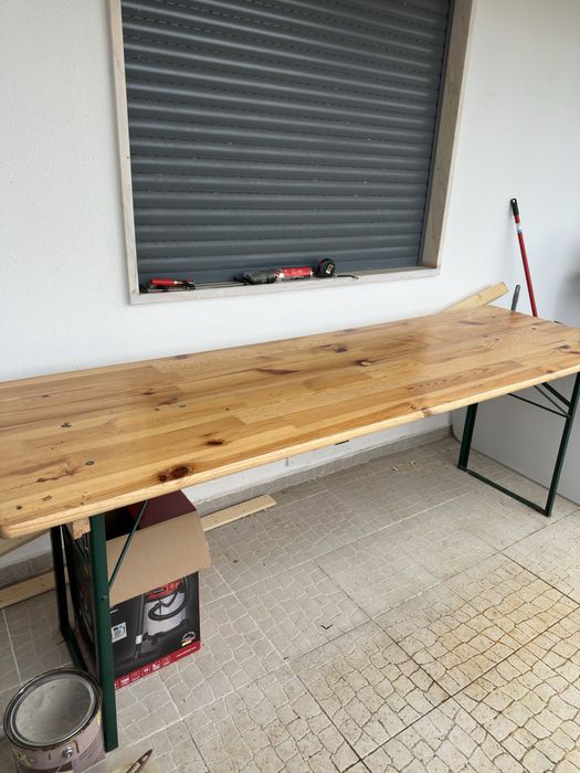 Mesa em madeira dobravel makro