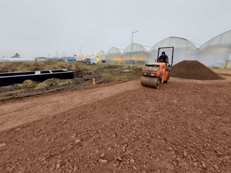 Wynajem walca, usługa walcem