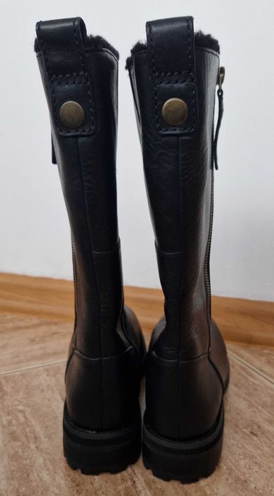 Шкіряні черевики Clarks cabin