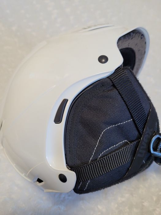 Kask uvex narciarski biały 52-55 lekki i wygodny