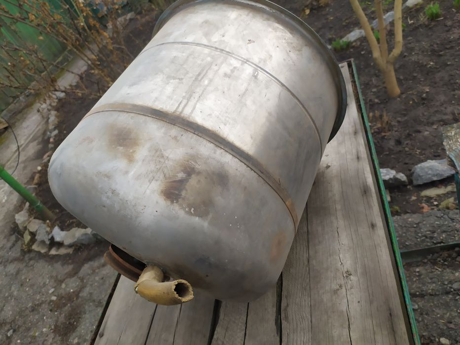 Бак бочка центрифуга нержавейка стиральная машинка СССР куб емкость