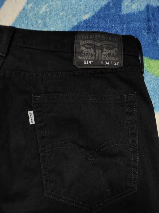 Брендові,чорні,широкі джинси палаццо для хлопчика 16-17 р-Levi's