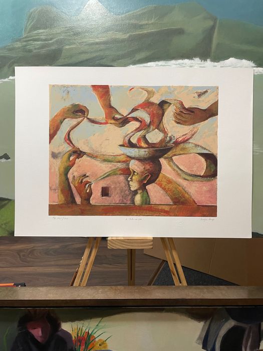 Serigrafias Luzia Lage e Alfredo Luz