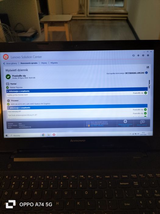 Laptop Lenovo G50 SSD 512gb,ram 16gb